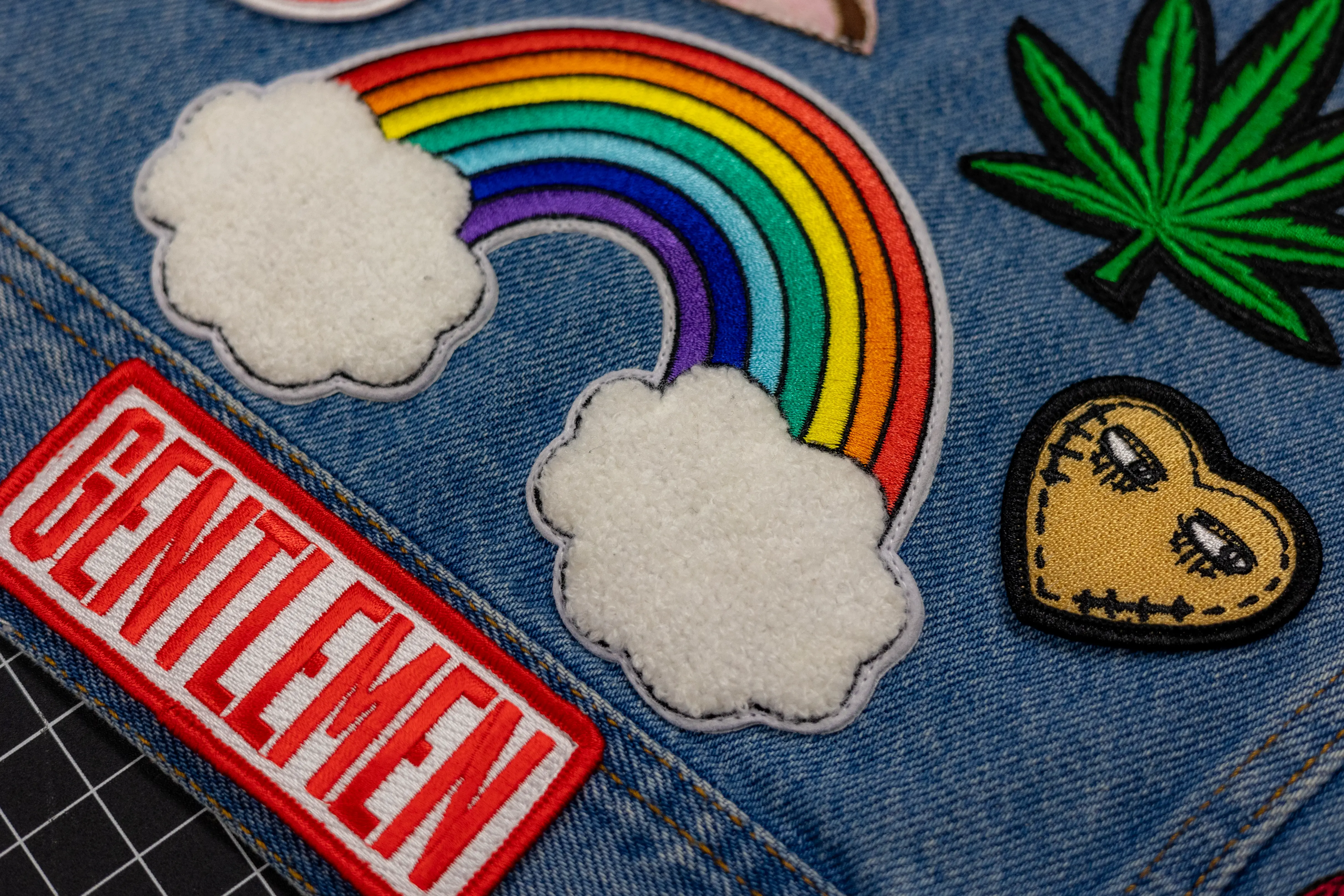 chenille patches image