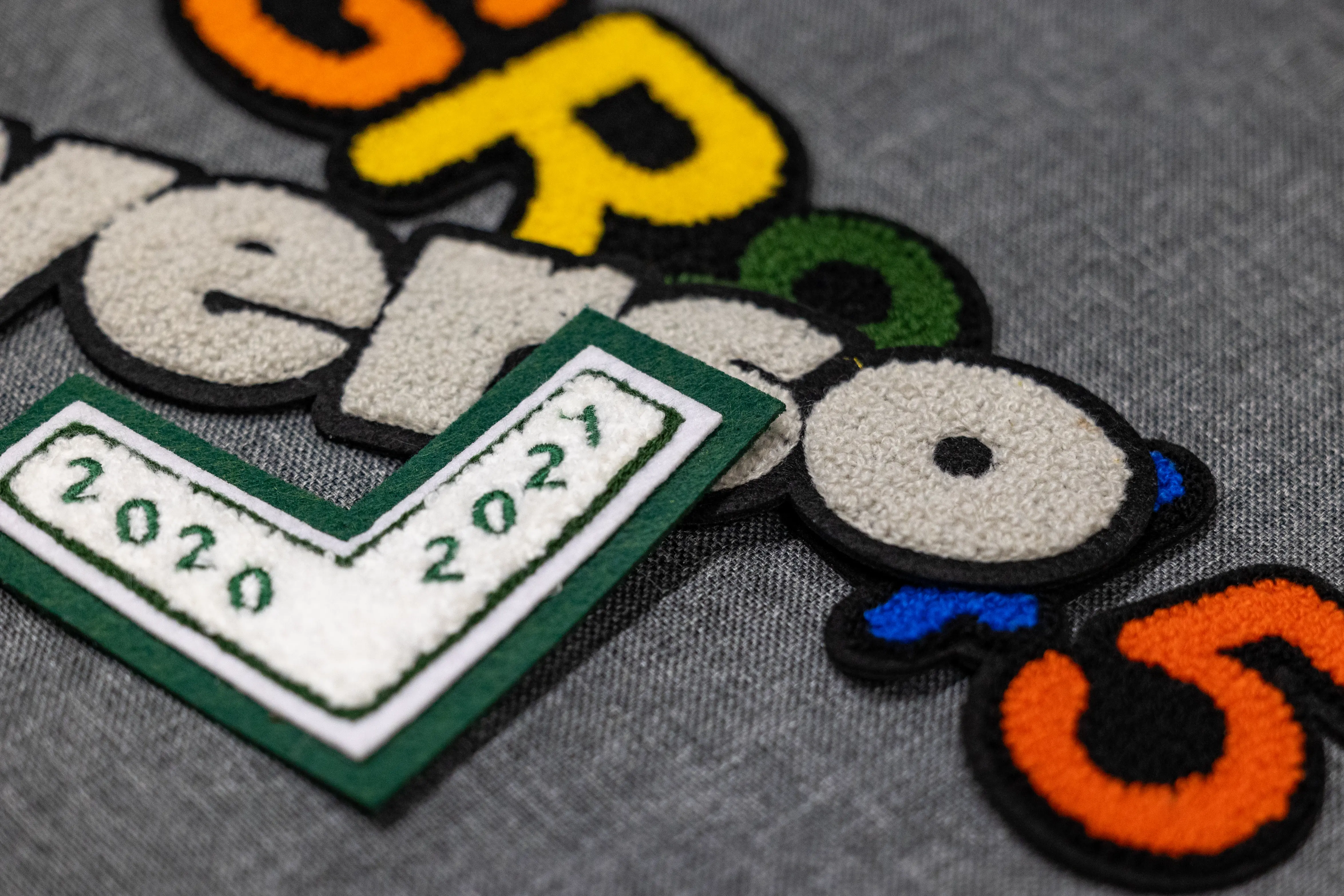 chenille patches image