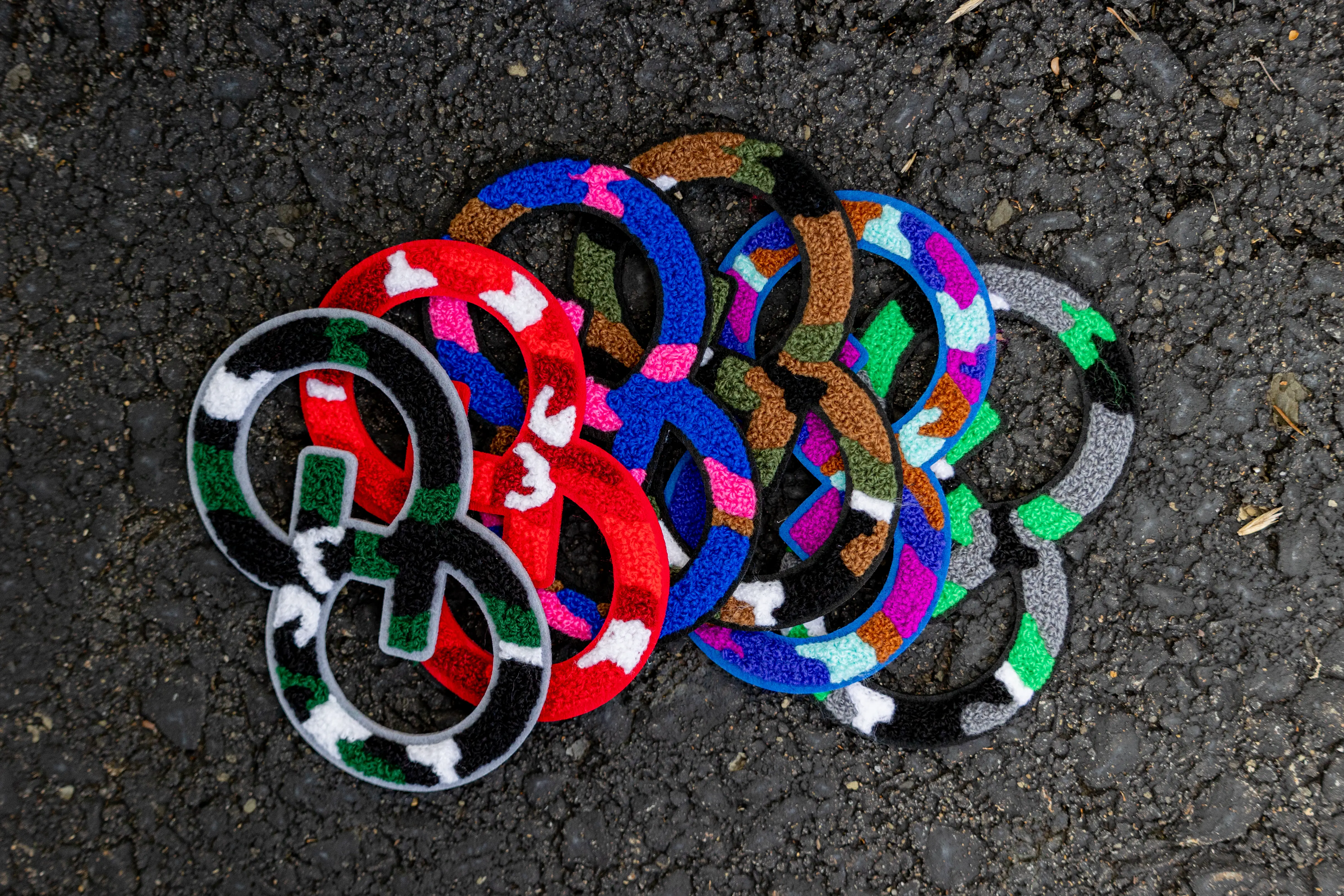 chenille patches image