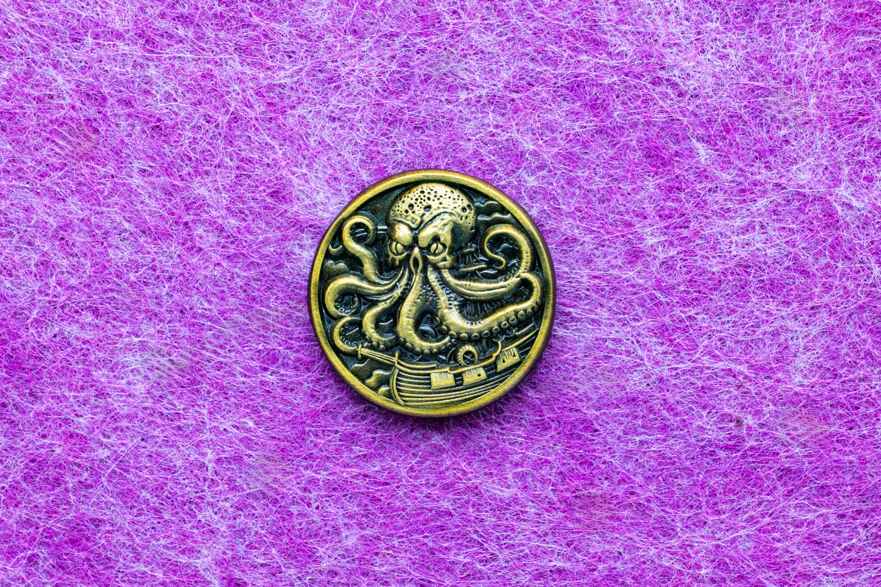 die struck pins image