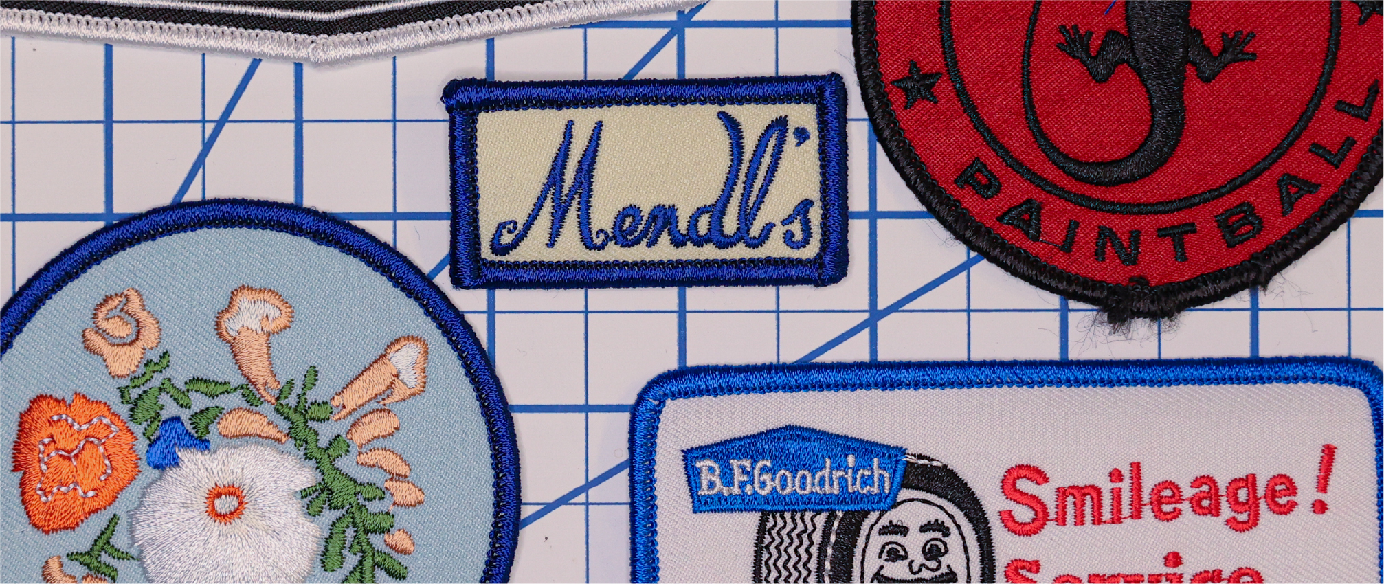 embroidered patches image