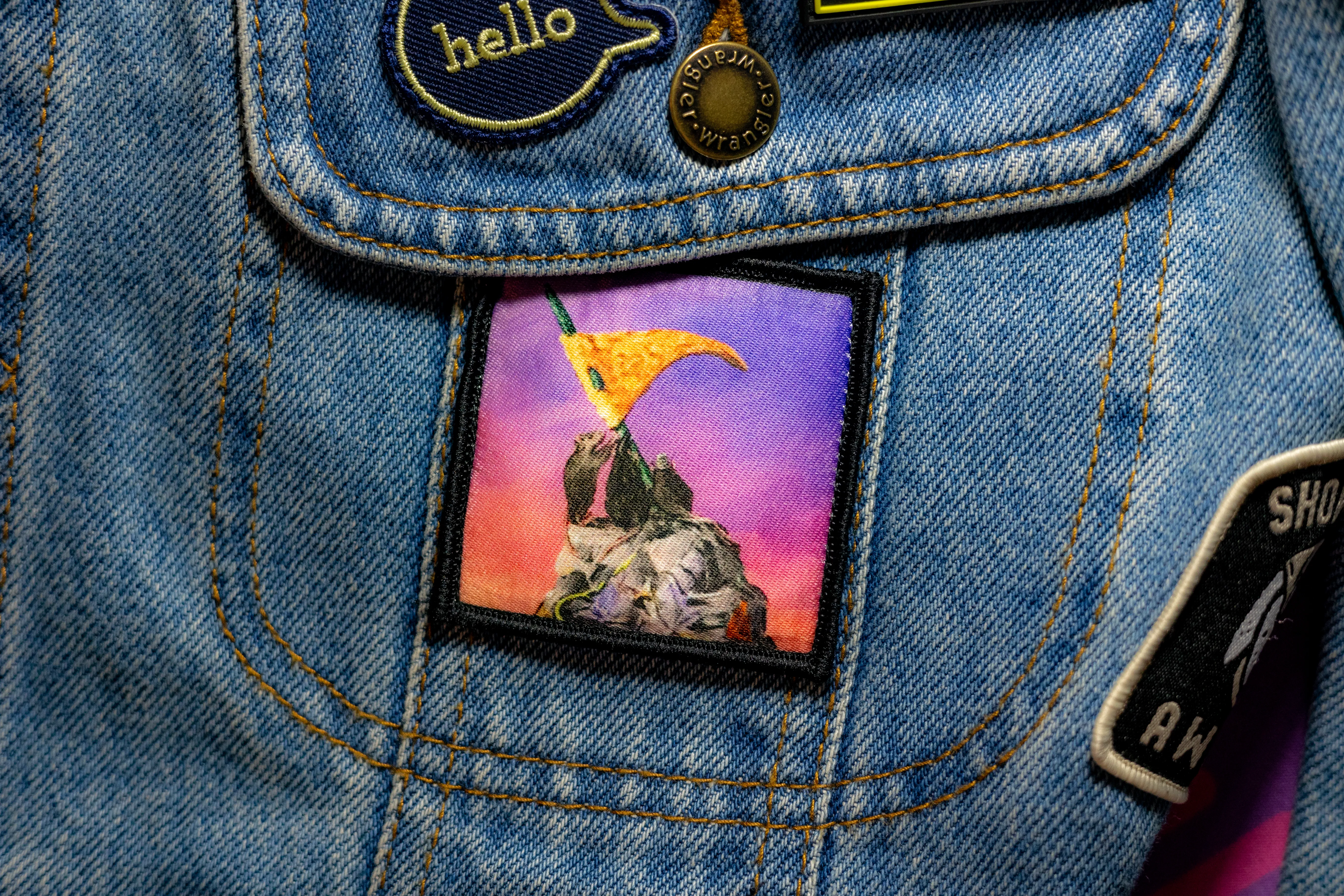 sublimated patches image