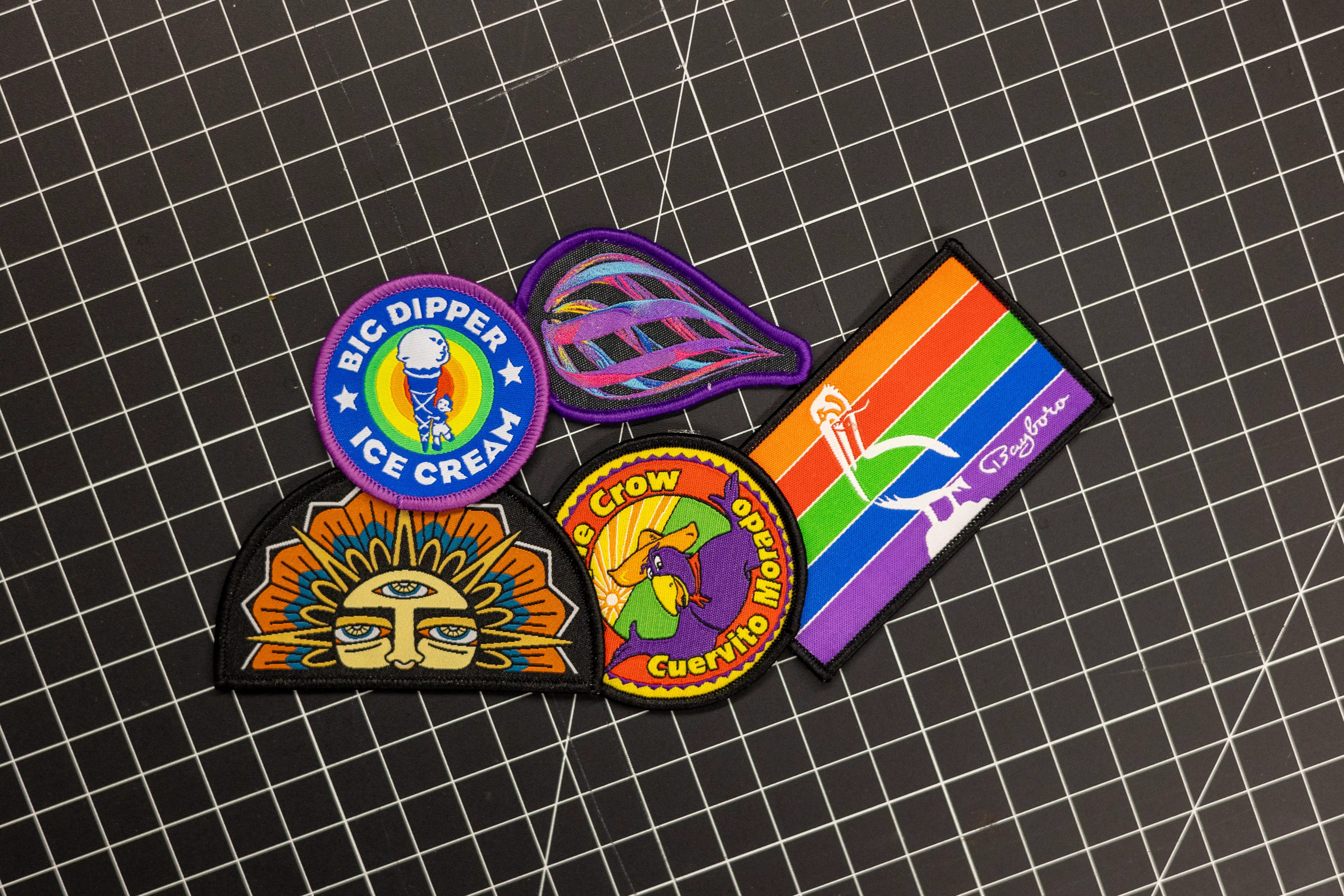 woven patches image
