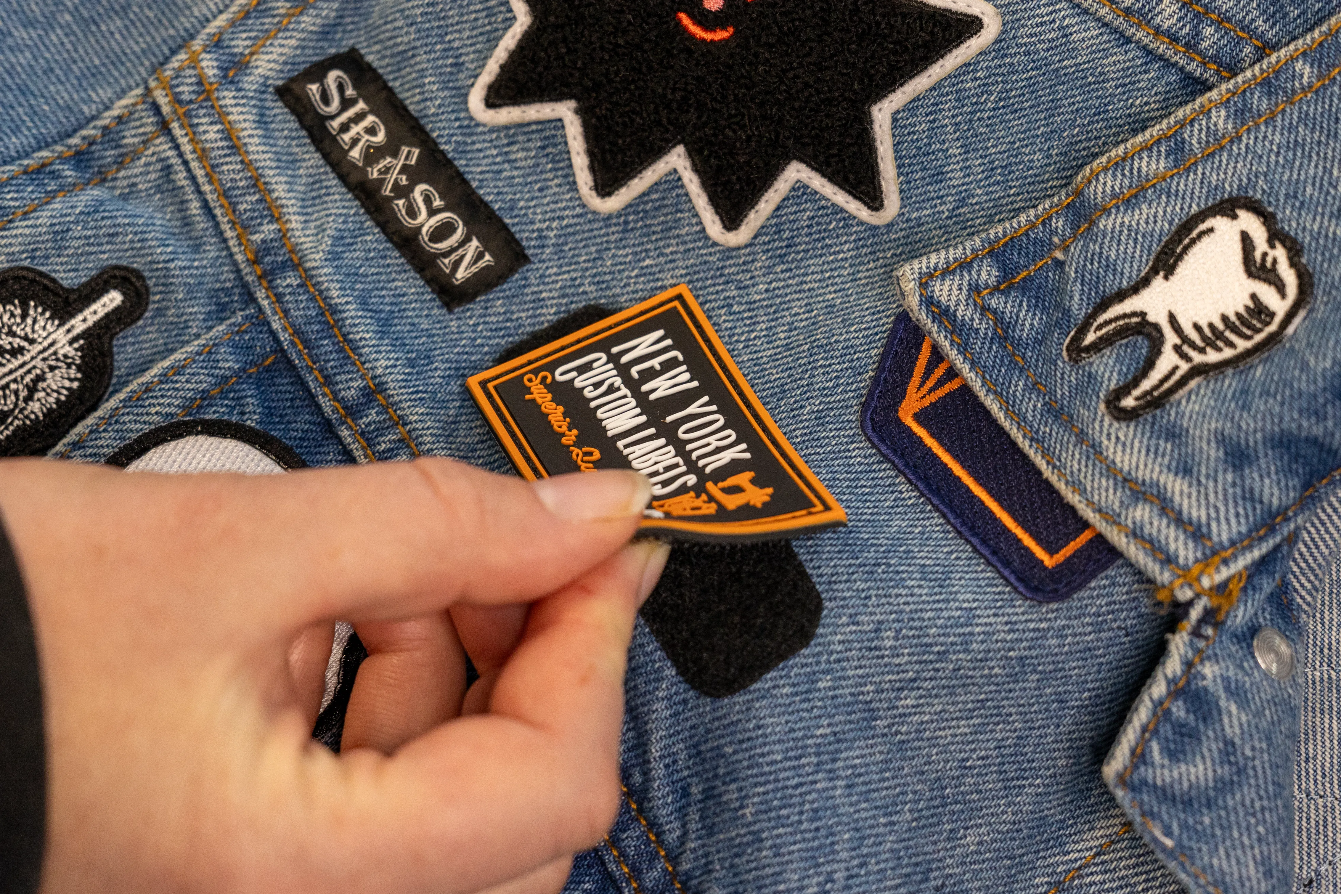 woven patches image