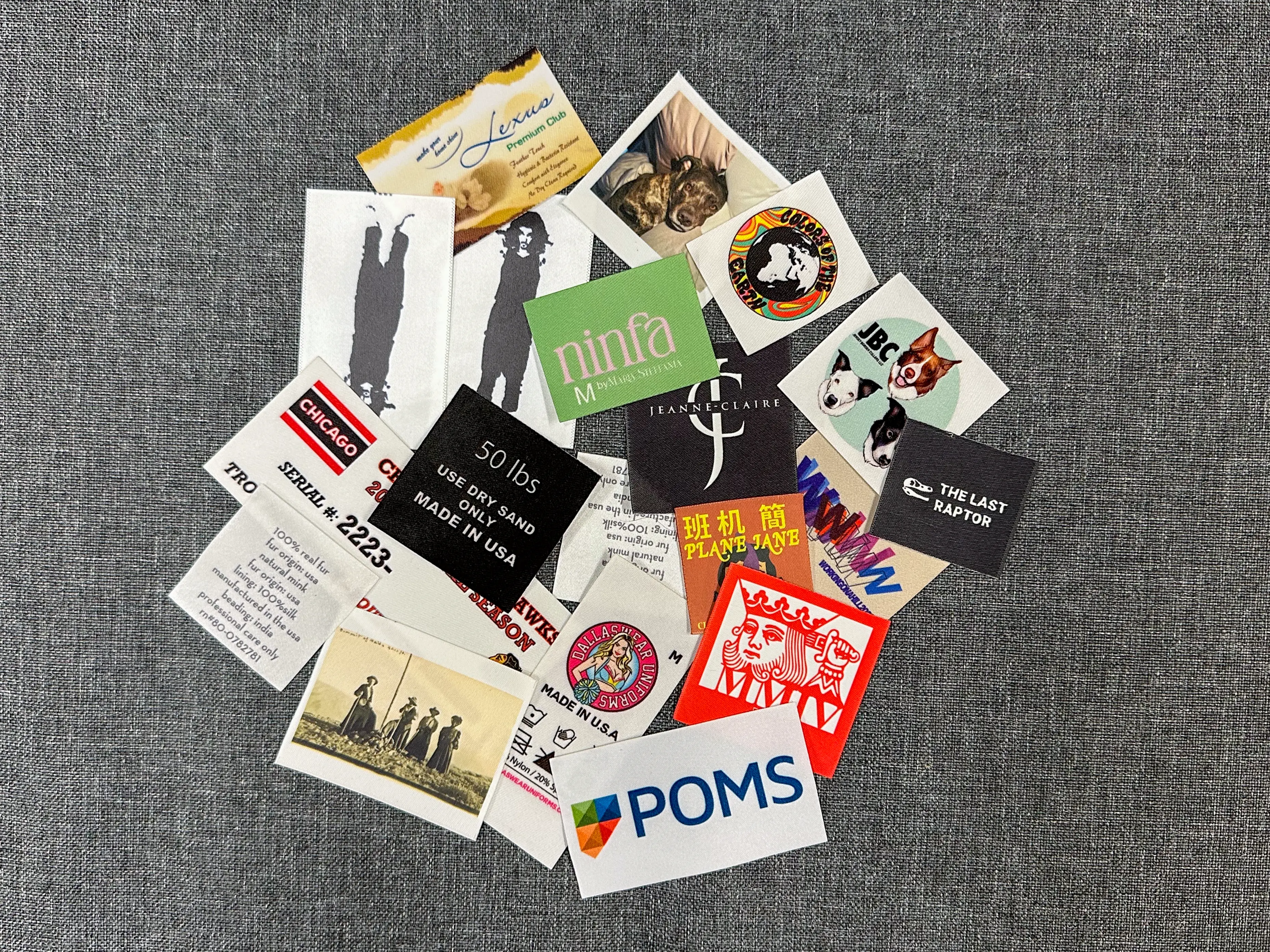 fast clothing labels image