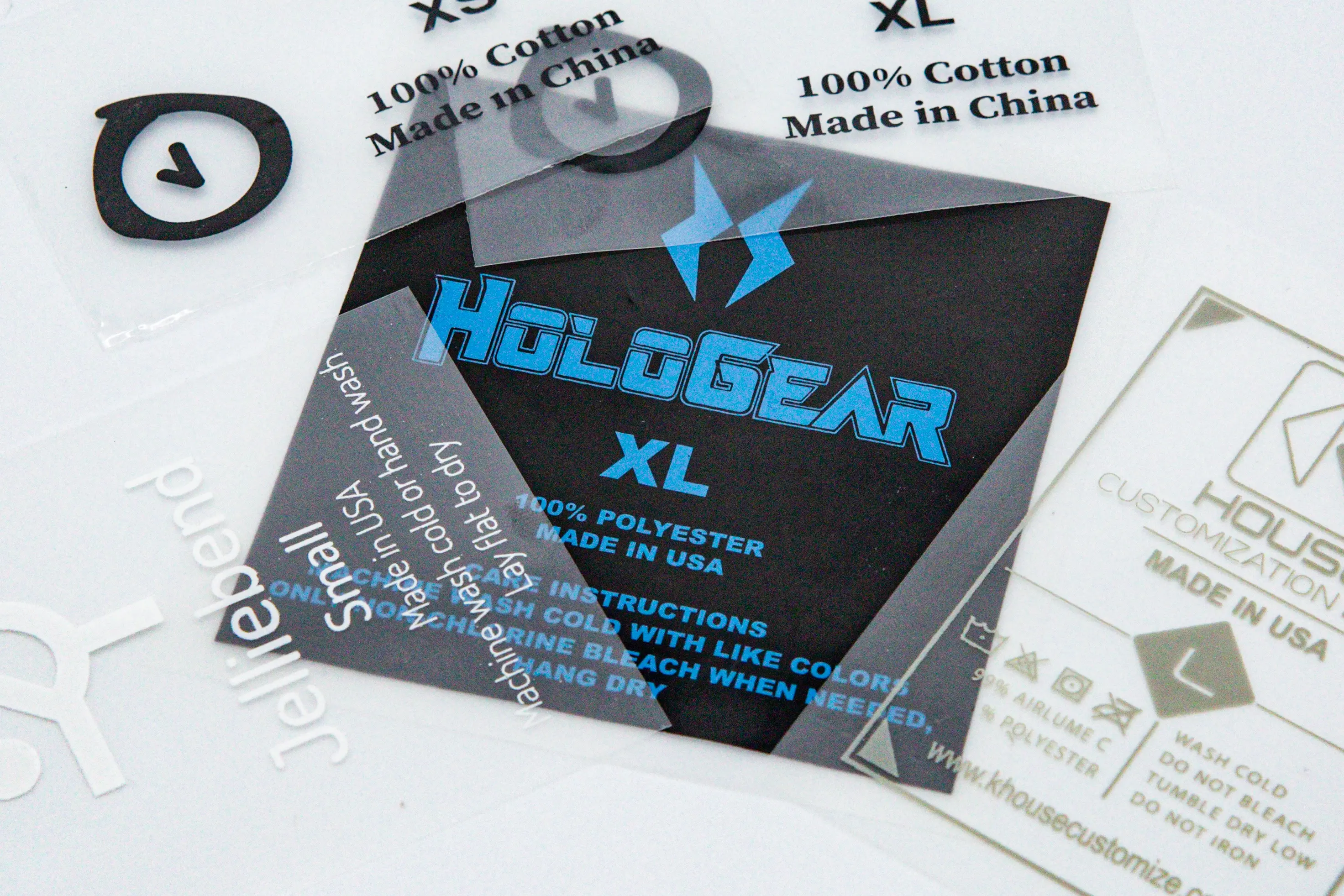 raised silicon label image